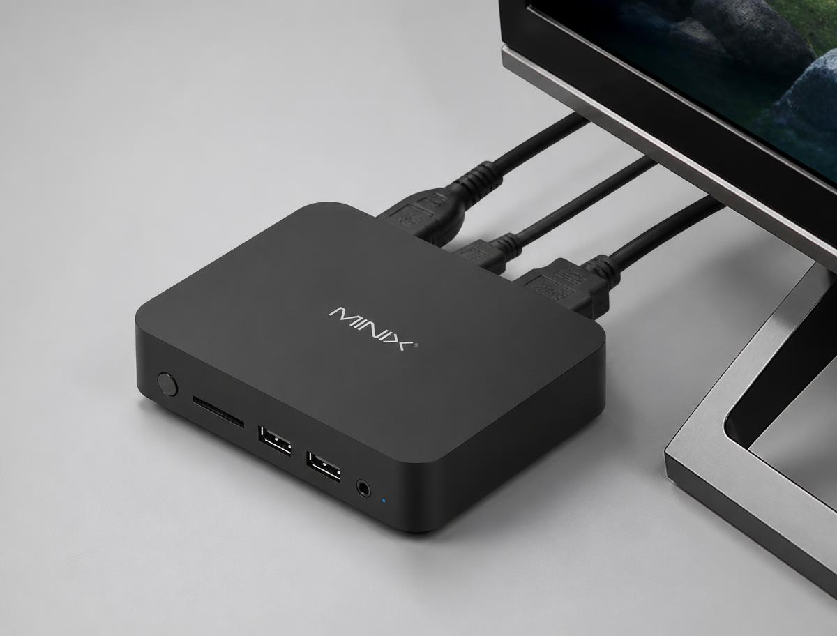 Dispositivo reproductor conectado a una pantalla